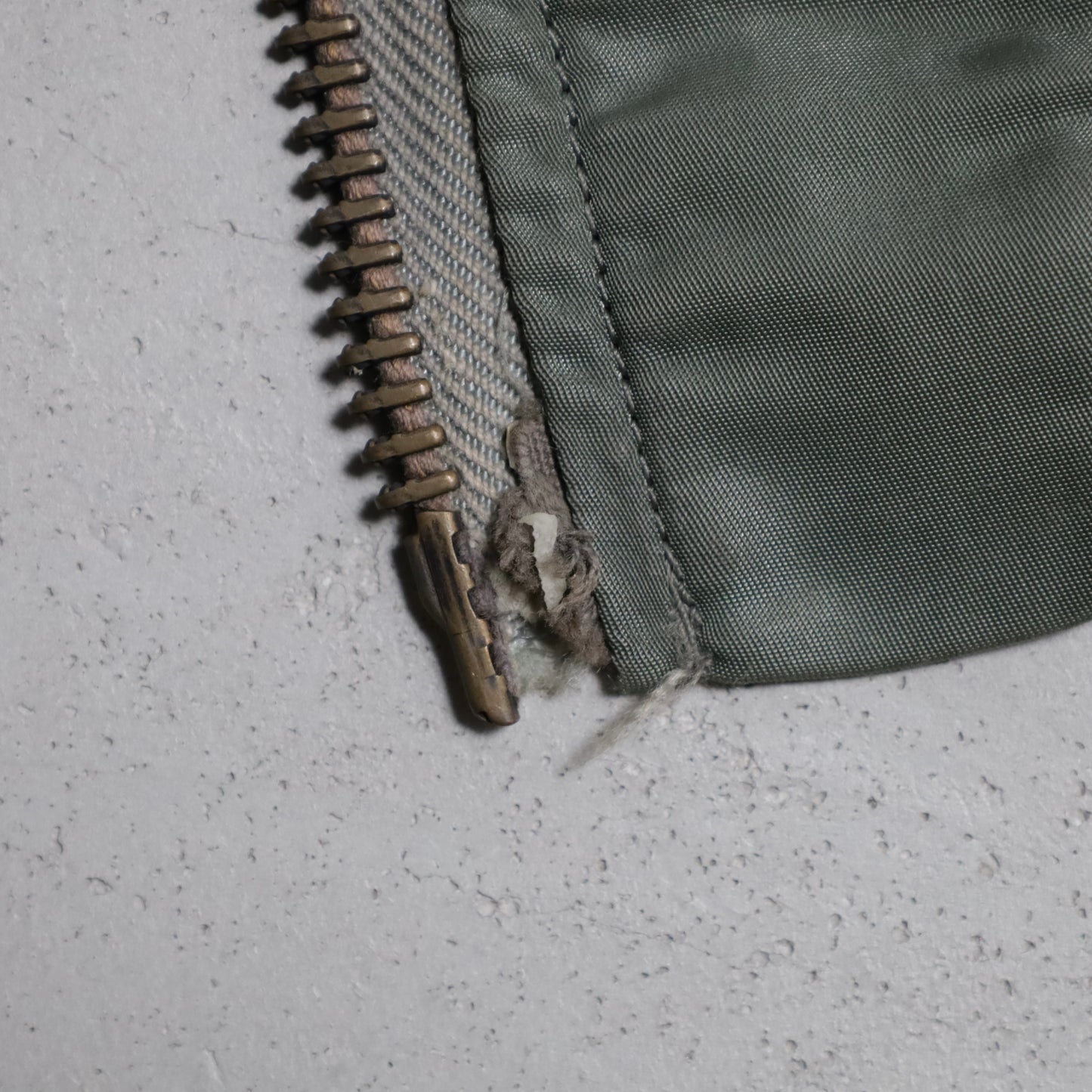 U.S.AIR FORCE MA-1 FLIGHT JACKET (SMALL/GOOD USED CONDITION)