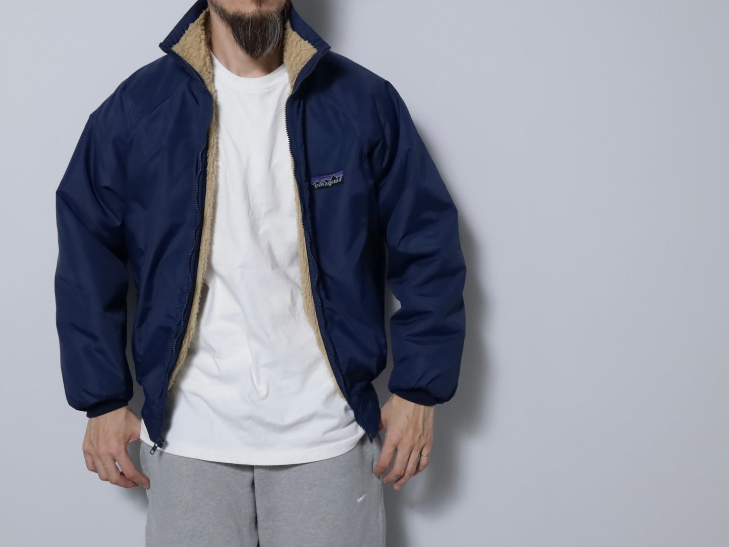PATAGONIA SHELLED PILE JACKET (MEDIUM/VERY GOOD CONDITION)