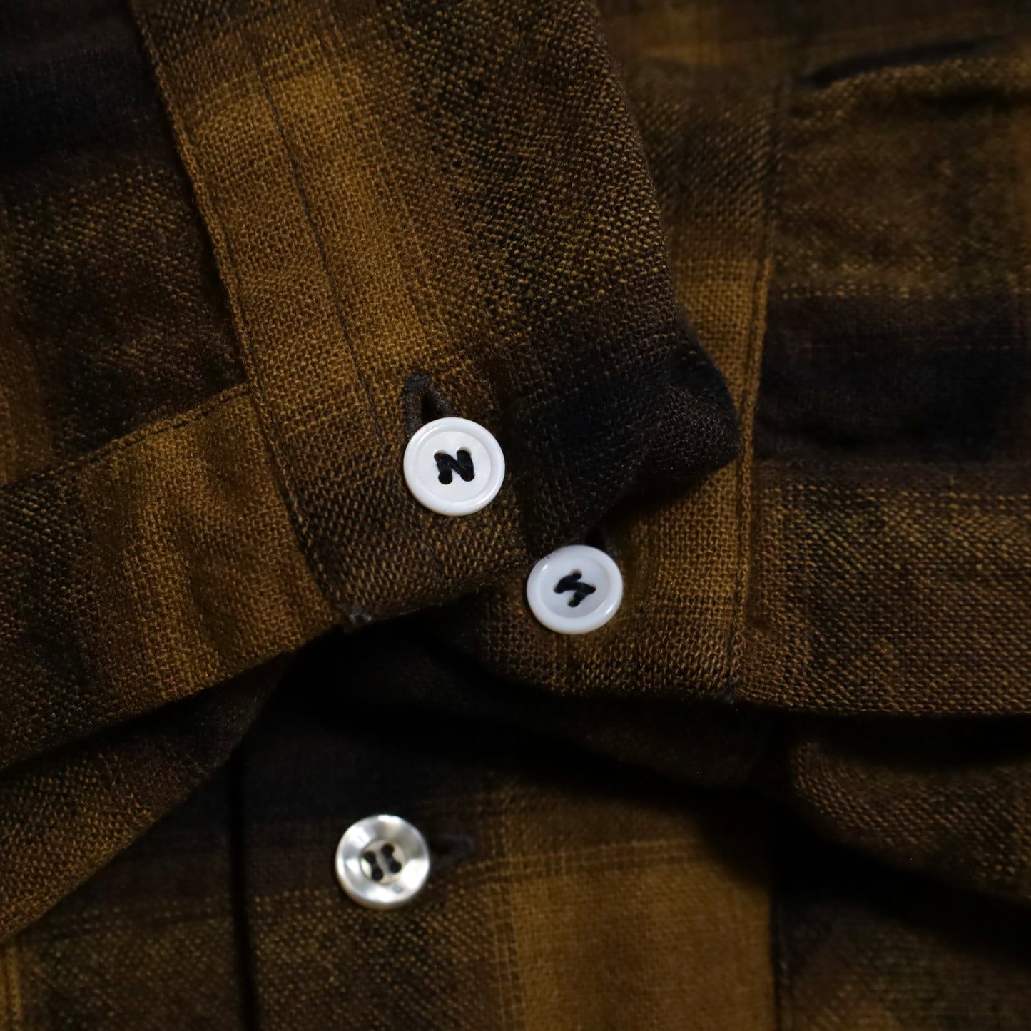 PENDLETON SHADOW PLAID WOOL BOX SHIRT (MEDIUM/GOOD CONDITION)