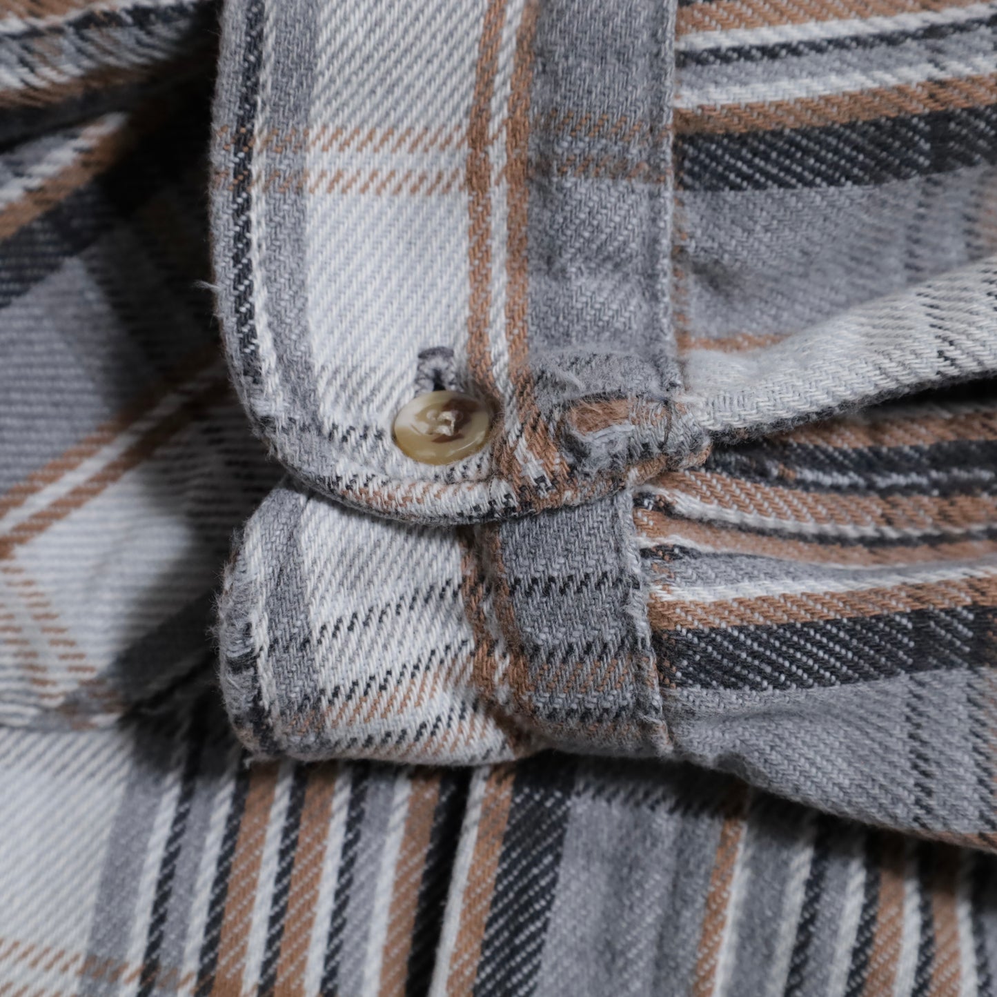FIVEBROTHER PLAID HEAVY FLANNEL SHIRT (XLARGE/GOOD CONDITION)