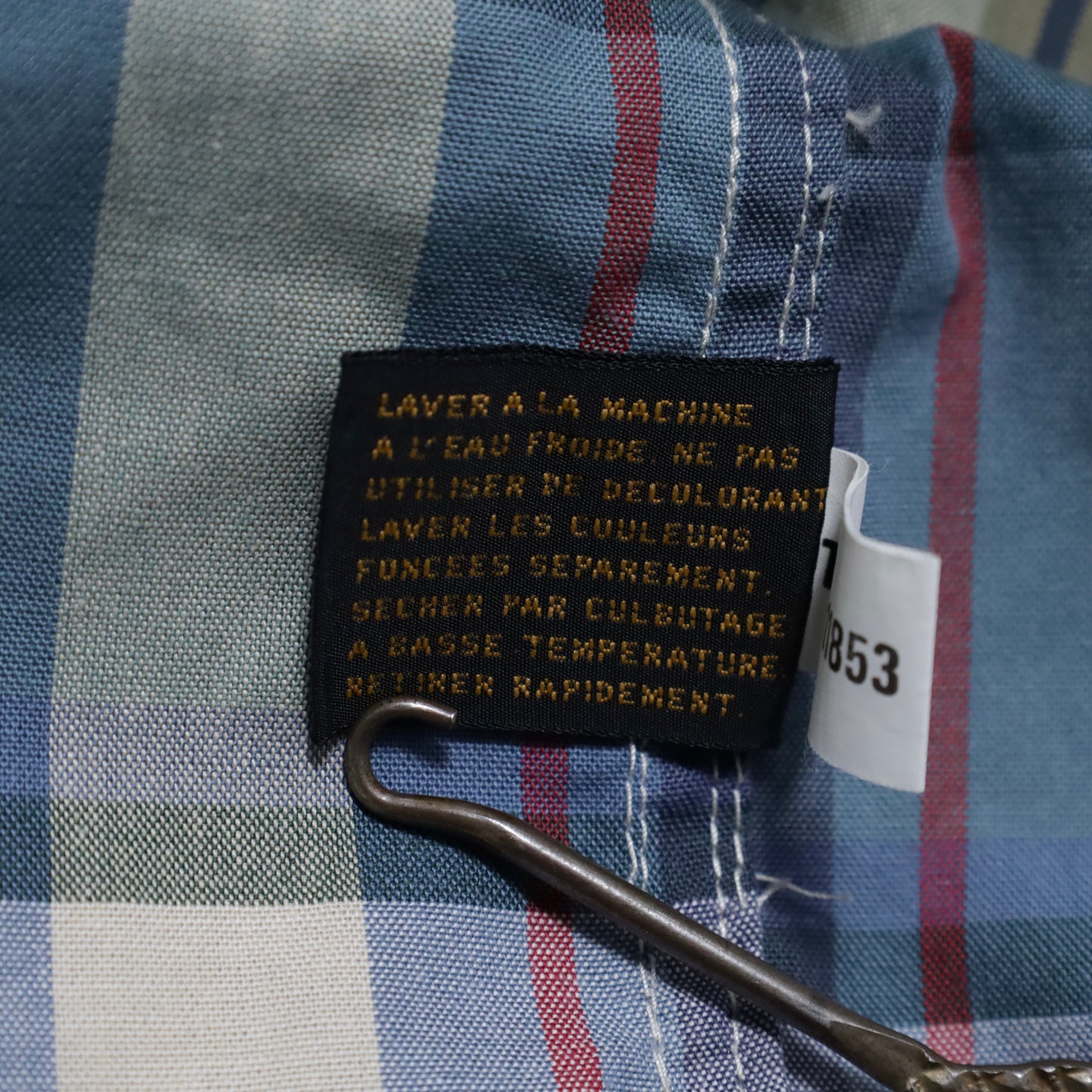 EDDIE BAUER PLAID COTTON ANORACK (MEDIUM/GOOD CONDITION)