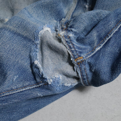 LEVI’S 501 66SS DENIM PANTS (W38L30/GOOD DAMAGE&REPAIR)