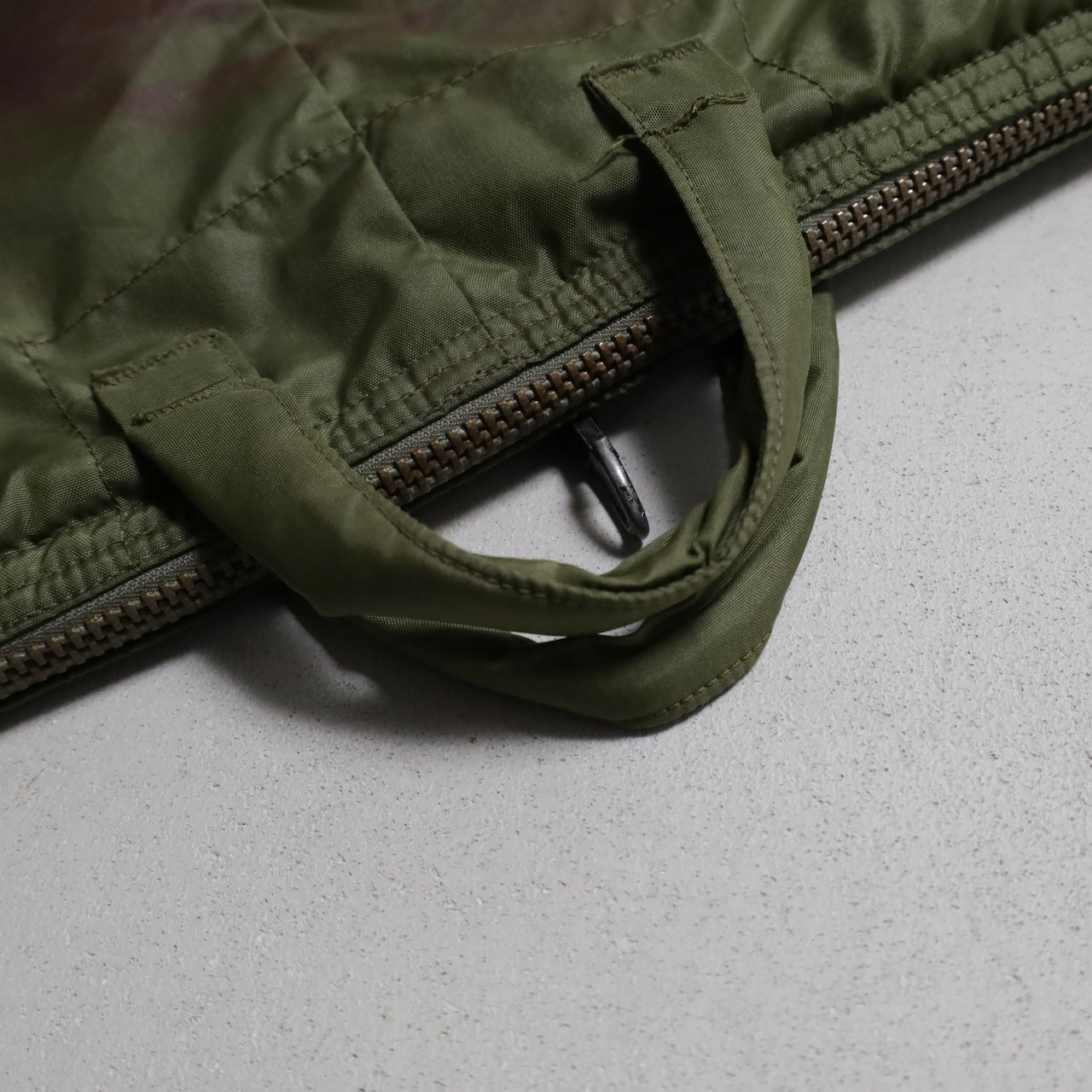 U.S.MILITARY HELMET BAG (WITH PATCH&STENCIL/GOOD CONDITION)