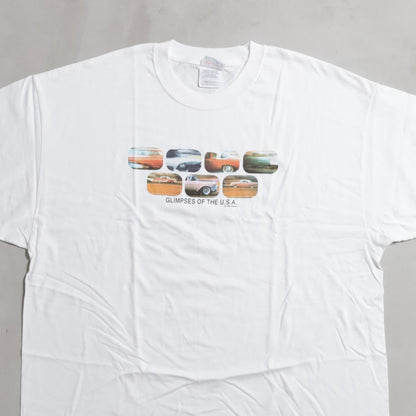 DEAD STOCK EAMES OFFICE "GLIMPSES OF THE U.S.A." T-SHIRT (XLARGE)