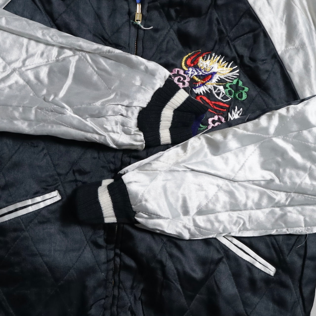 DEAD STOCK JAPAN SOUVENIR JACKET (1950's/MEDIUM)