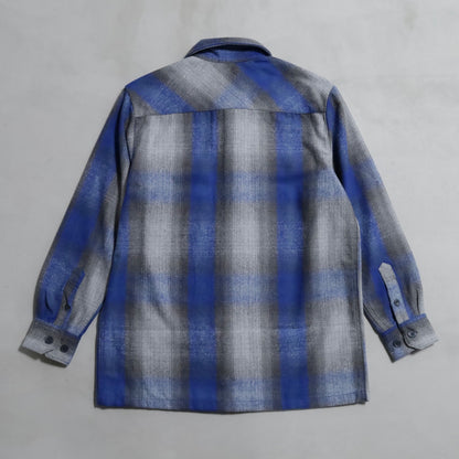 DEAD STOCK DERBY OF SAN FRANCISCO BLUE FLANNEL SHIRT (XSMALL)