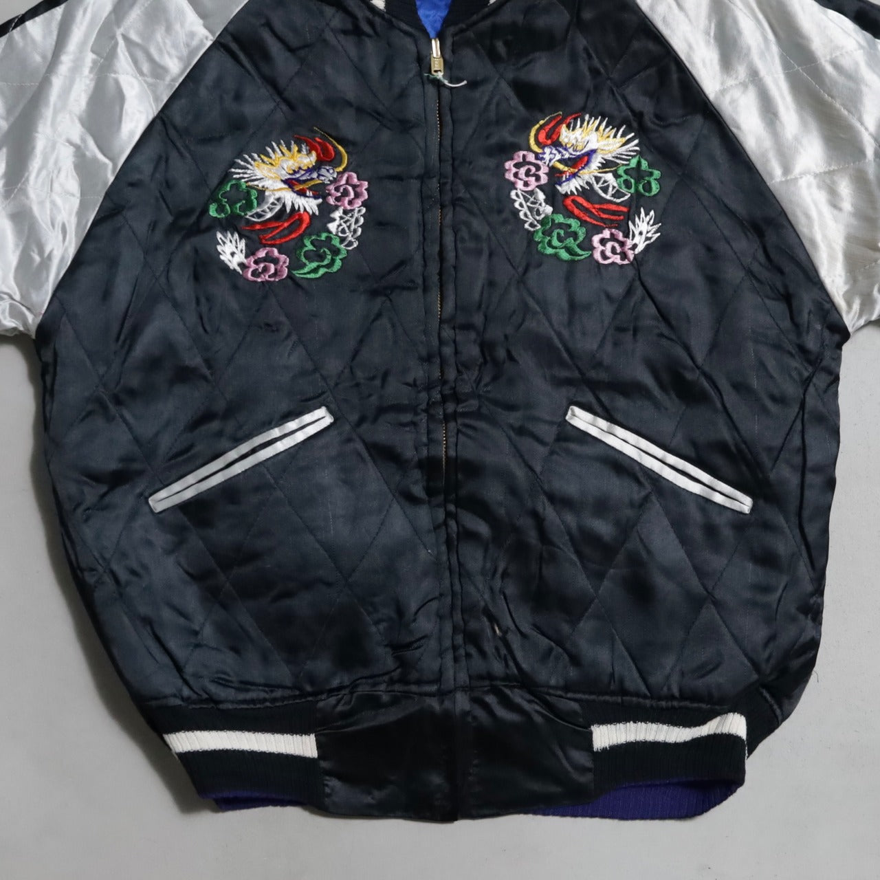 DEAD STOCK JAPAN SOUVENIR JACKET (1950's/MEDIUM)