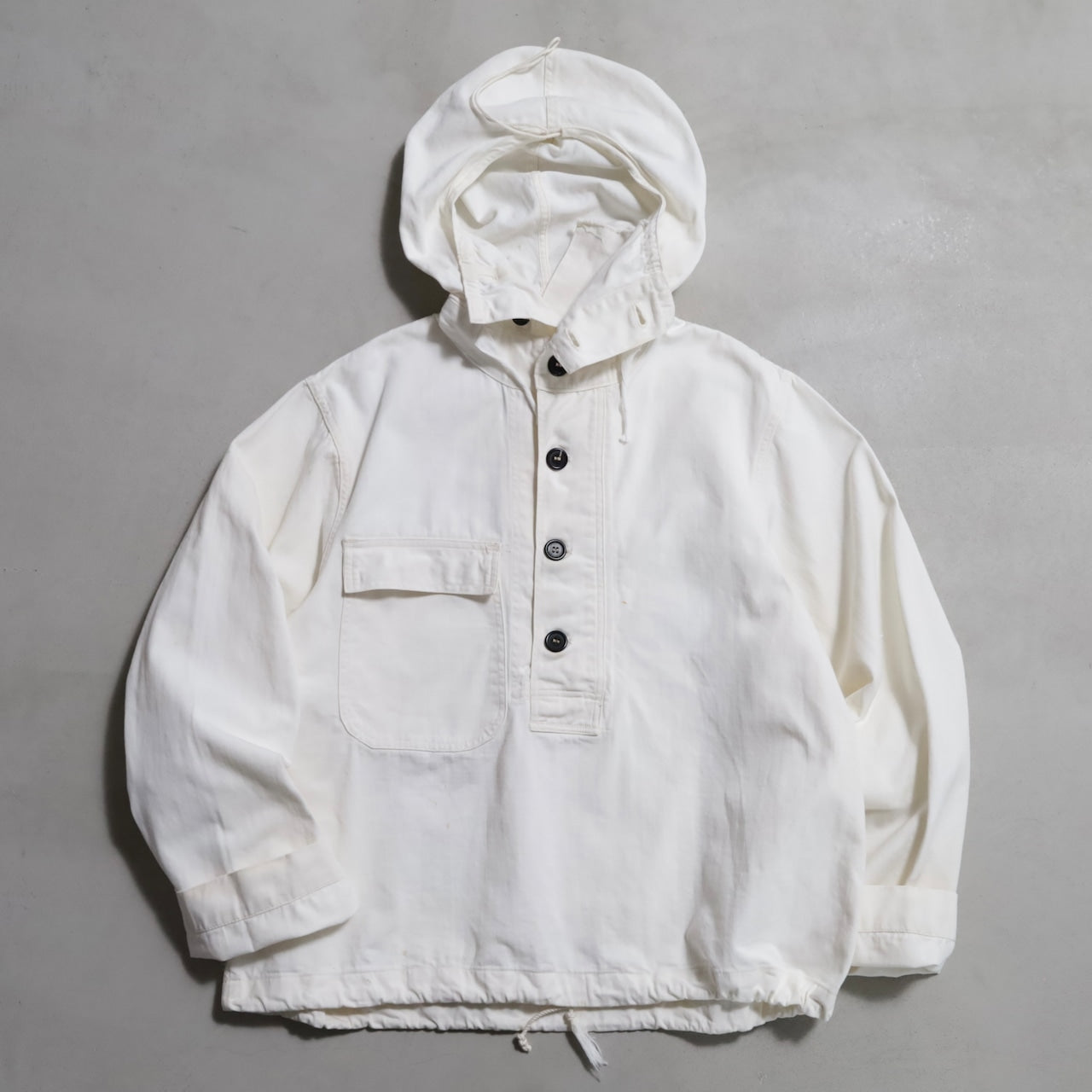 WWII U.S.NAVY SALVAGE PARKA EARLY MODEL (MEDIUM/GOOD CONDITION)