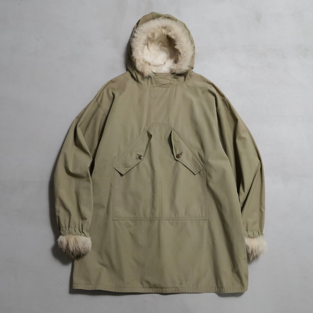 WWII U.S.ARMY MOUNTAIN TROOPS SMOCK REVERSIBLE PARKA (GOOD CONDITION)