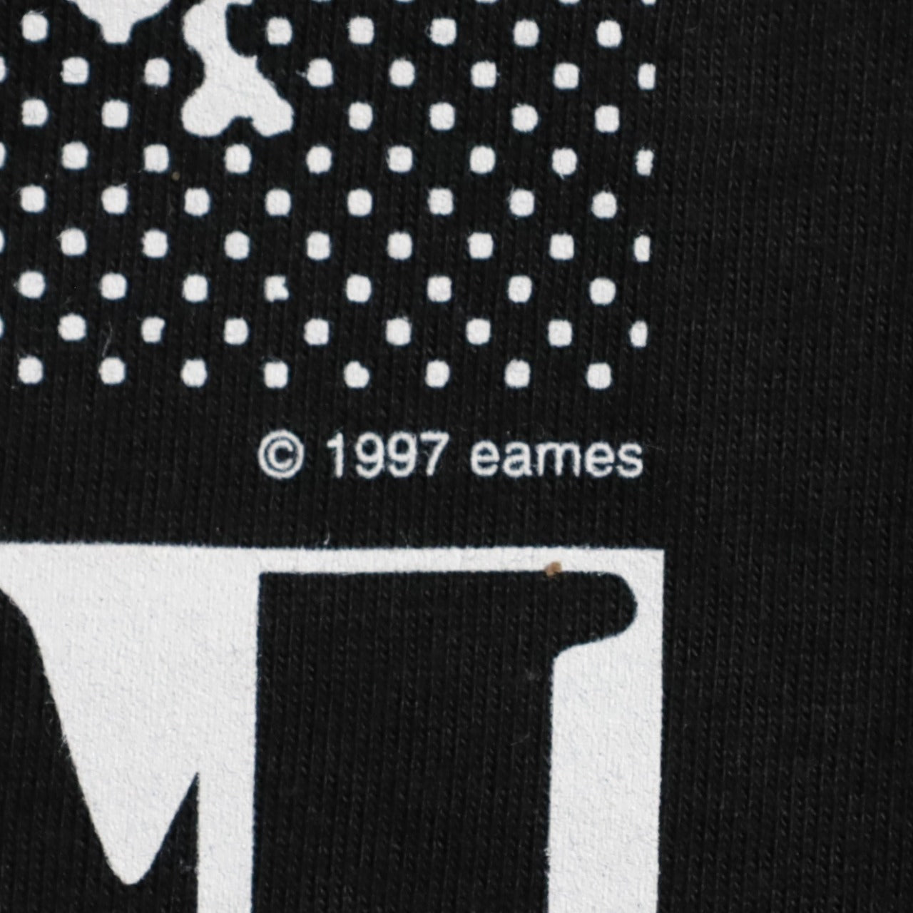 DEAD STOCK EAMES OFFICE "DCM" T-SHIRT (MEDIUM)