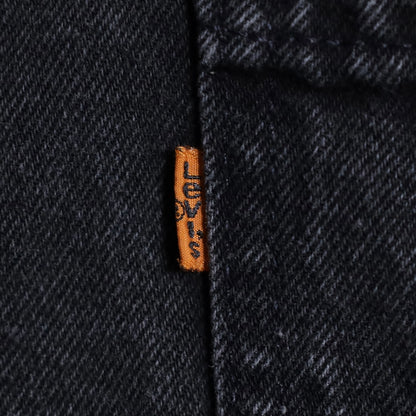 LEVI’S 550 BLACK DENIM PANTS (W36L30/GOOD CONDITION)