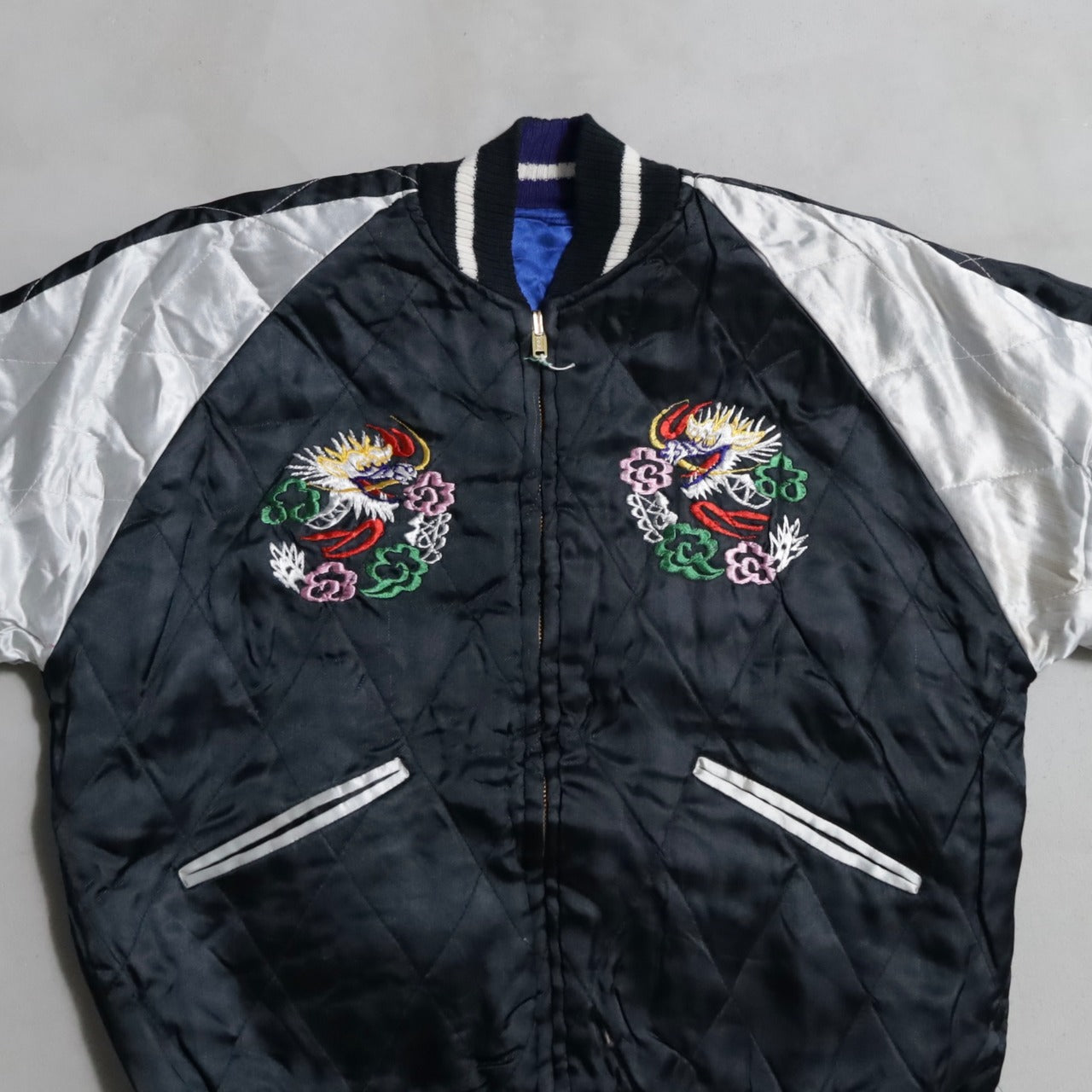 DEAD STOCK JAPAN SOUVENIR JACKET (1950's/MEDIUM)