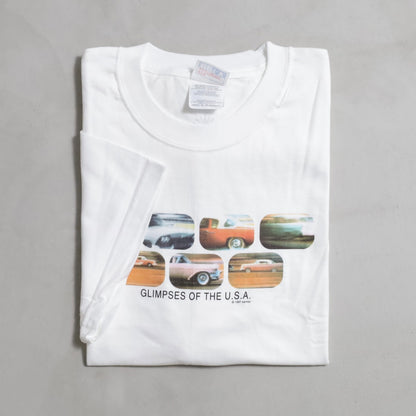 DEAD STOCK EAMES OFFICE "GLIMPSES OF THE U.S.A." T-SHIRT (XLARGE)