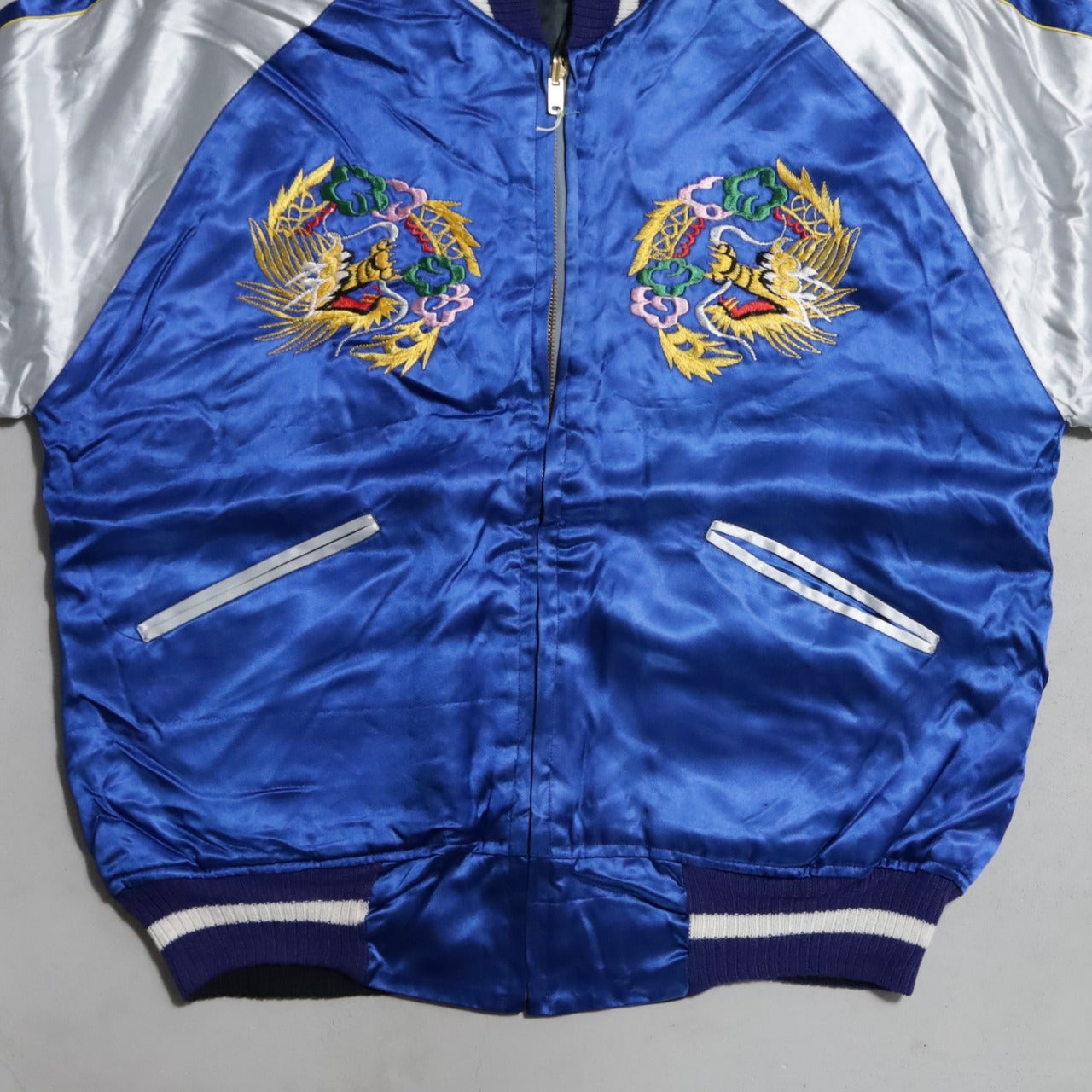 DEAD STOCK JAPAN SOUVENIR JACKET (1950's/MEDIUM)