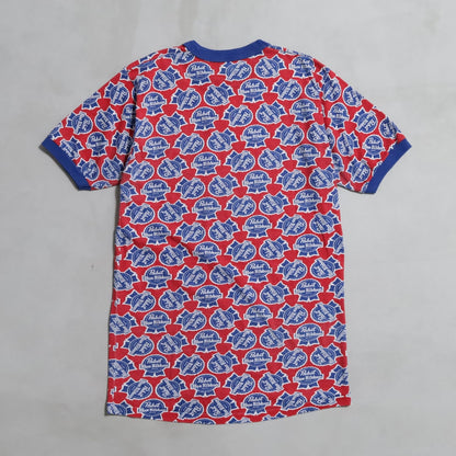 PABST BLUE RIBBON RINGER T-SHIRT (GOOD CONDITIUON)