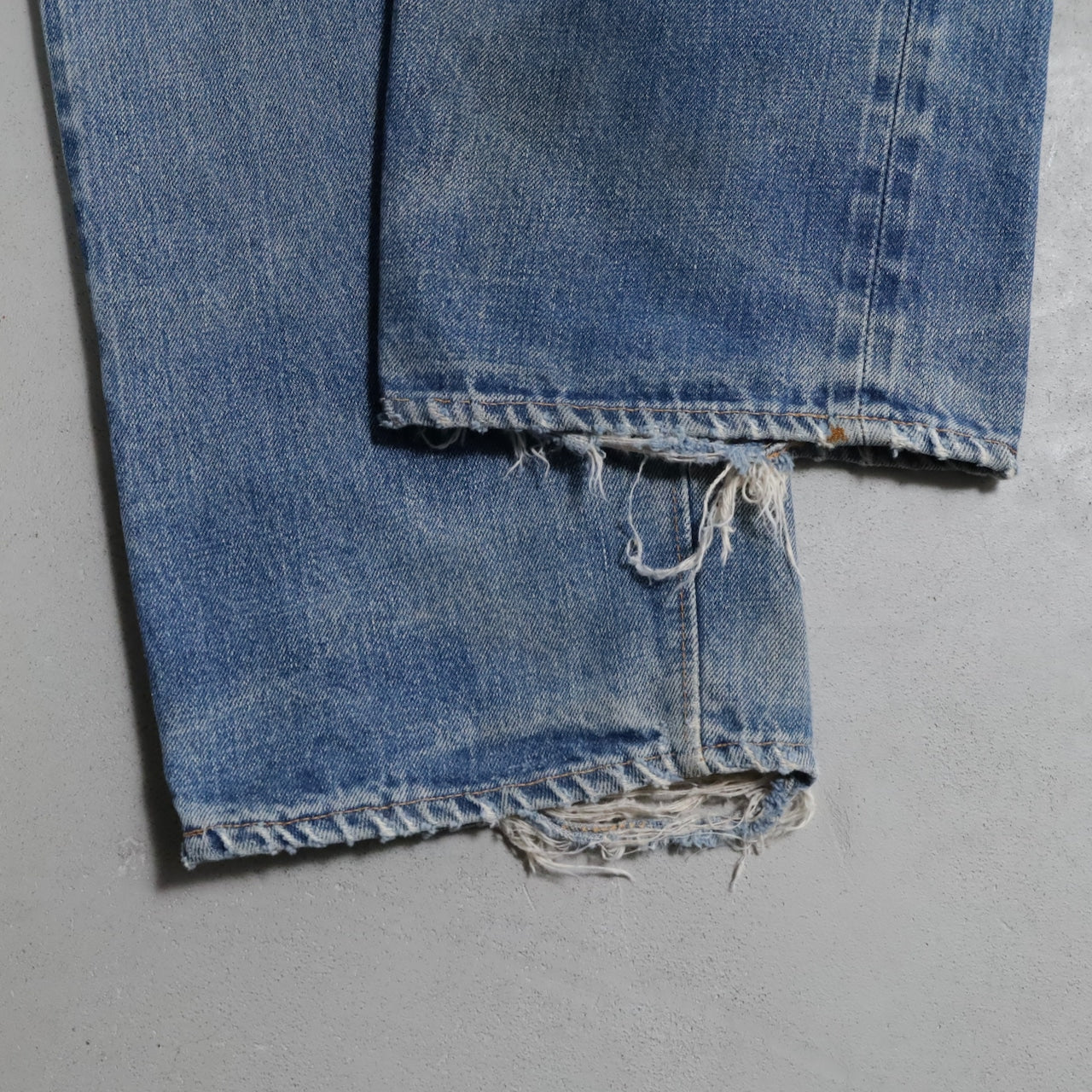 LEVI’S 501 66SS DENIM PANTS (W38L30/GOOD DAMAGE&REPAIR)