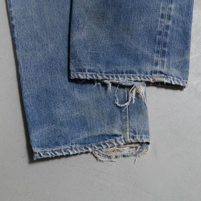 LEVI’S 501 66SS DENIM PANTS (W38L30/GOOD DAMAGE&REPAIR)