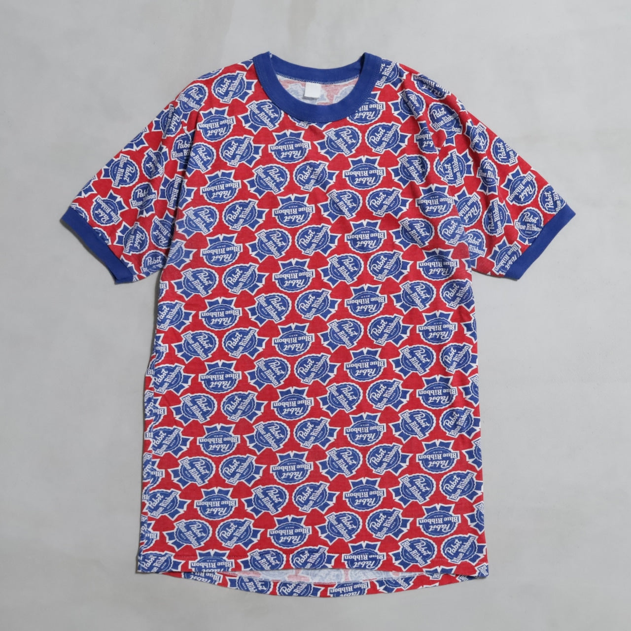 PABST BLUE RIBBON RINGER T-SHIRT (GOOD CONDITIUON)