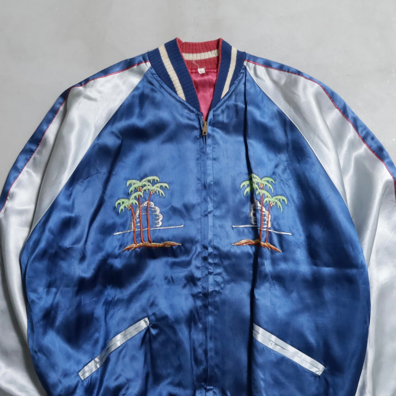 DEAD STOCK ENIWETOK ATOLL SOUVENIR JACKET (1950's/LARGE)