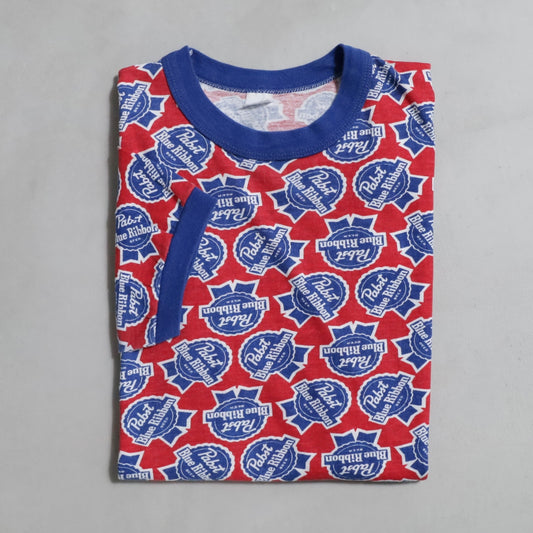 PABST BLUE RIBBON RINGER T-SHIRT (GOOD CONDITIUON)