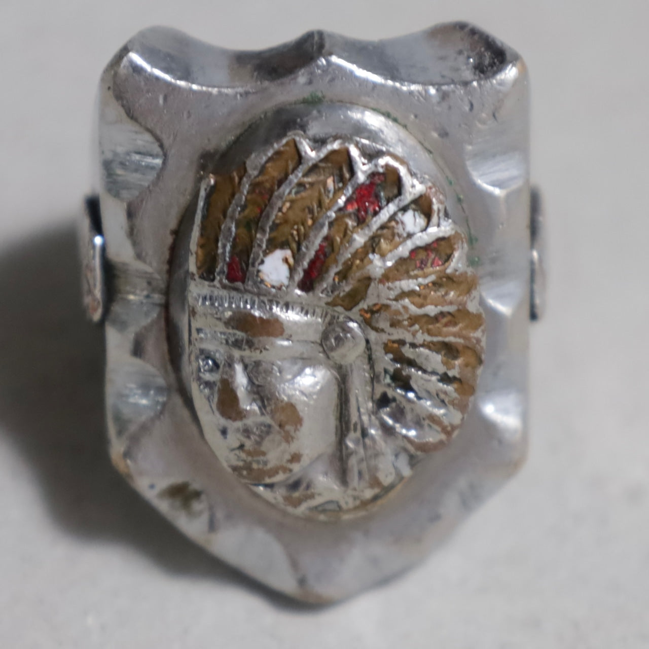 OLD INDIAN MEXICAN RING (20号/GOOD CONDITION)