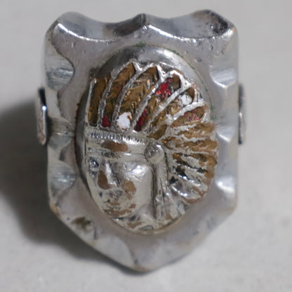 OLD INDIAN MEXICAN RING (20号/GOOD CONDITION)