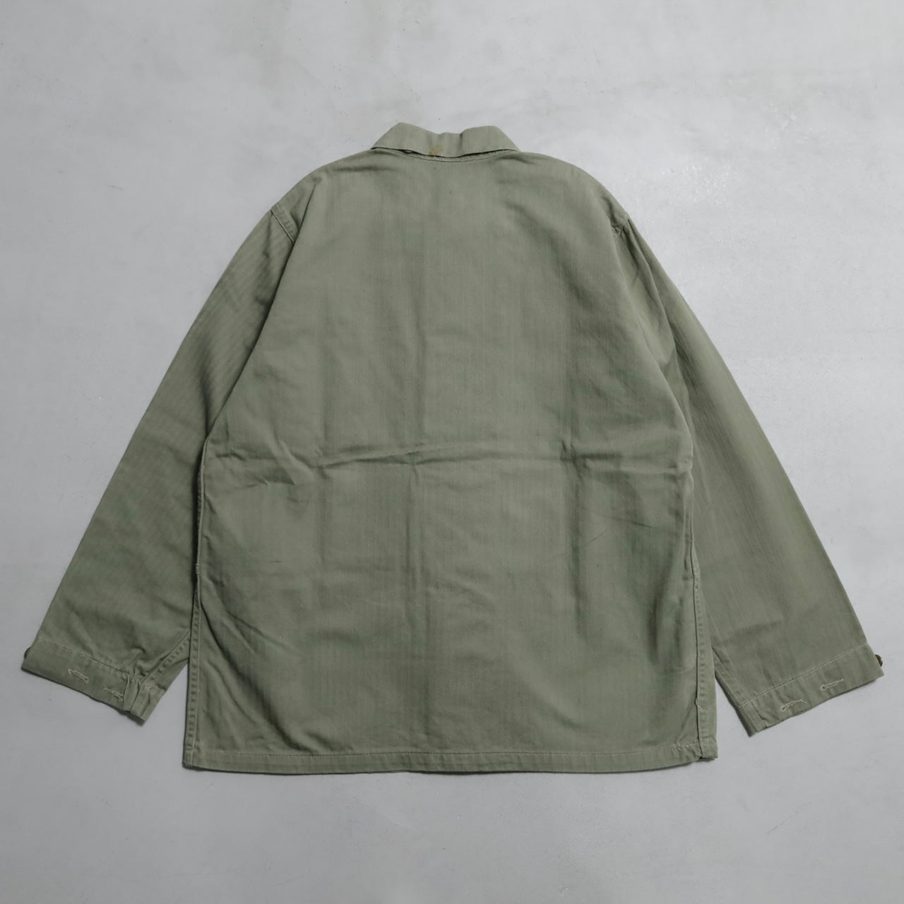 WWII USMC P-44 HBT UTILITY JACKET (TWO-TONE/VERY GOOD CONDITION)