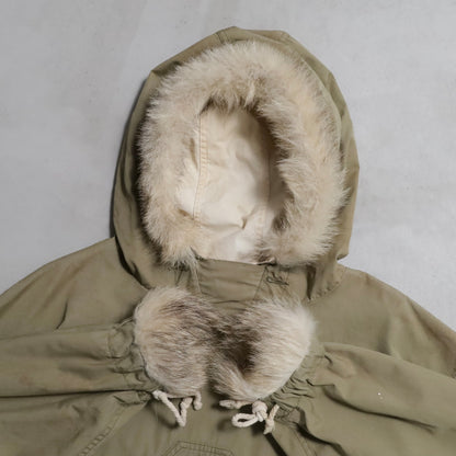 WWII U.S.ARMY MOUNTAIN TROOPS SMOCK REVERSIBLE PARKA (GOOD CONDITION)