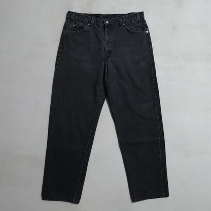LEVI’S 550 BLACK DENIM PANTS (W36L30/GOOD CONDITION)