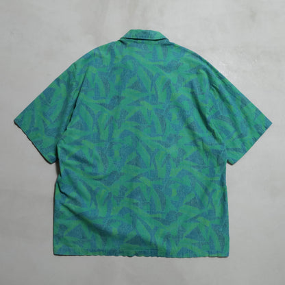 JIMMY'S ALL-OVER PATTERN S/S SHIRT (XLARGE/GOOD CONDITION)
