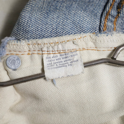 LEVI’S 501 66SS DENIM PANTS (W38L30/GOOD DAMAGE&REPAIR)