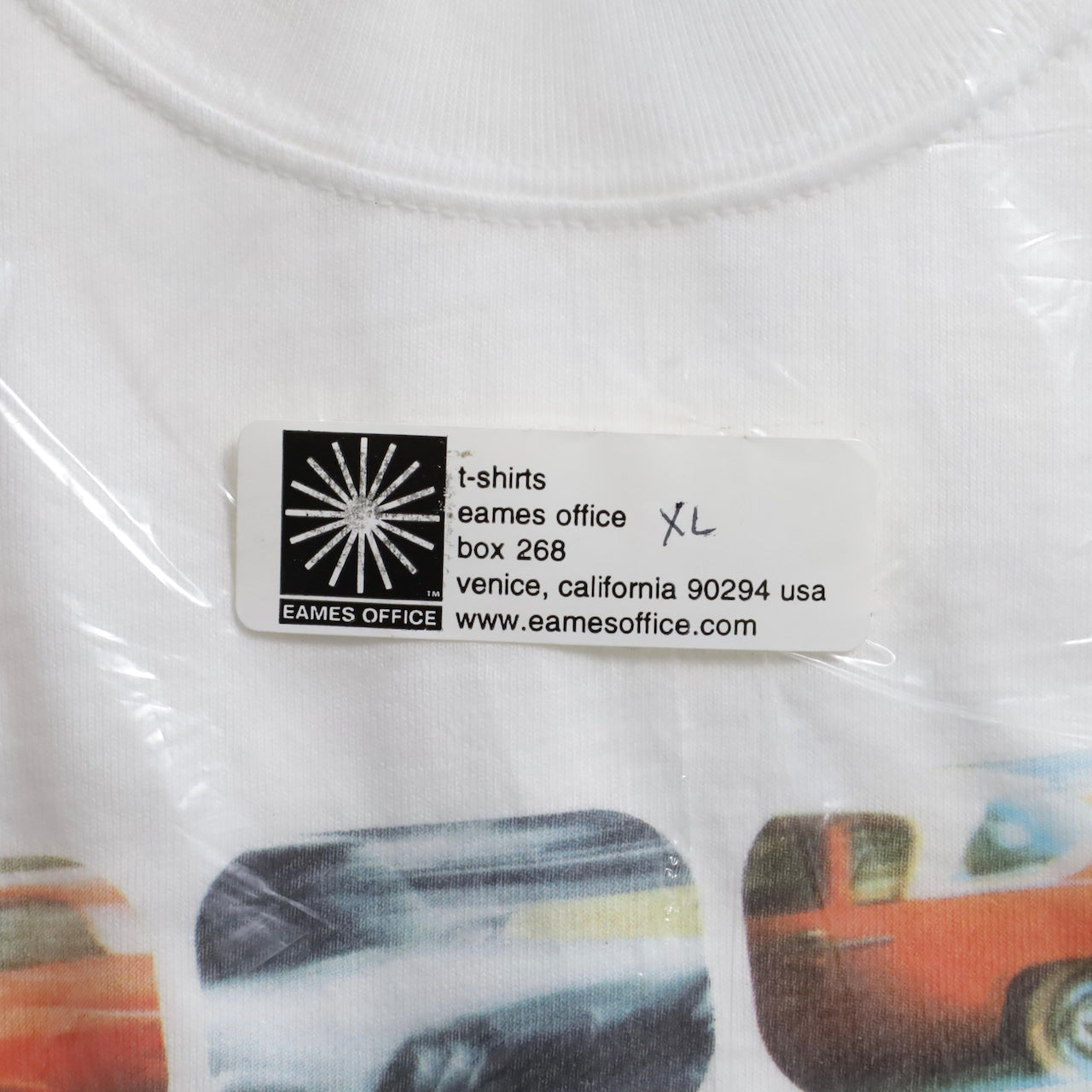 DEAD STOCK EAMES OFFICE "GLIMPSES OF THE U.S.A." T-SHIRT (XLARGE)