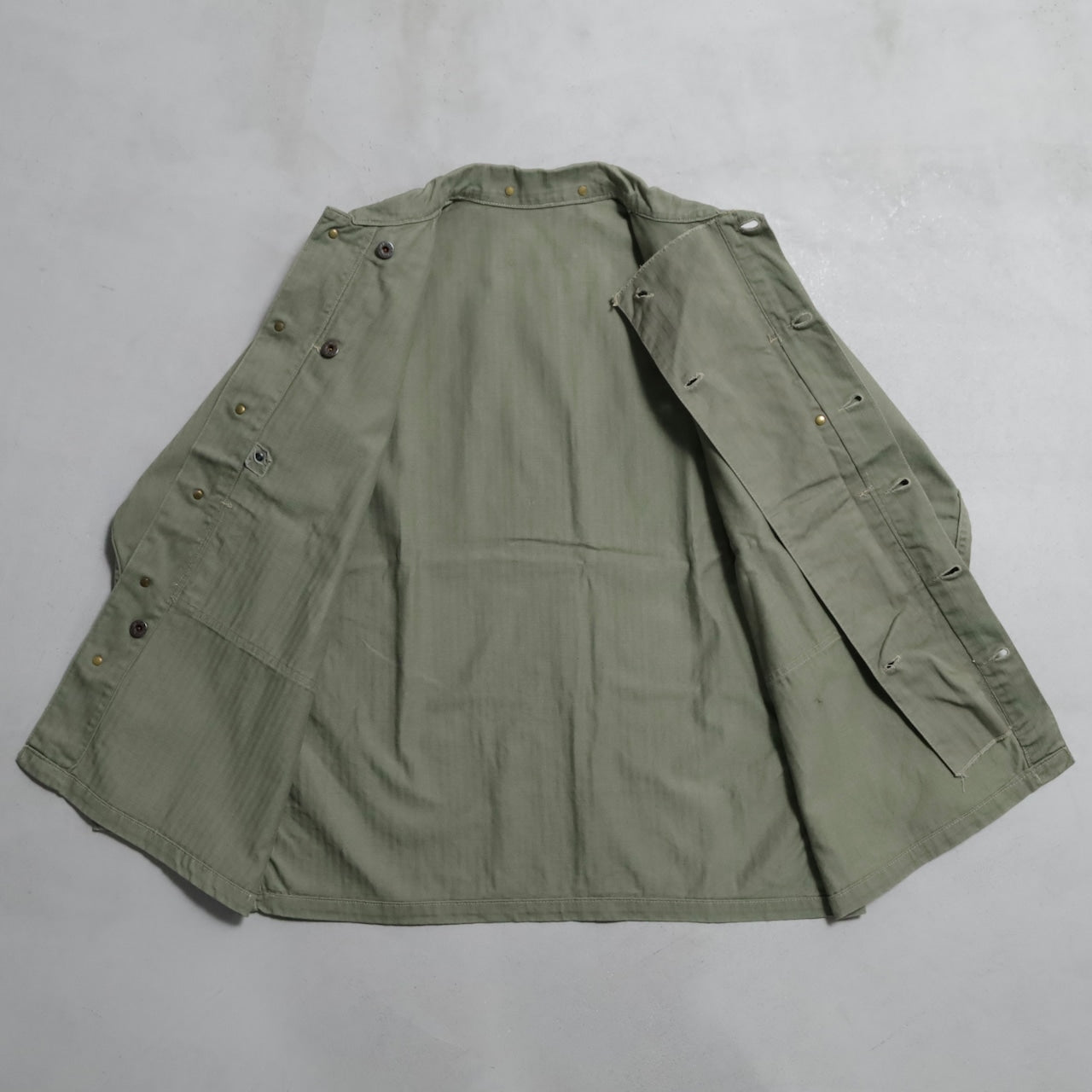 WWII USMC P-44 HBT UTILITY JACKET (TWO-TONE/VERY GOOD CONDITION)
