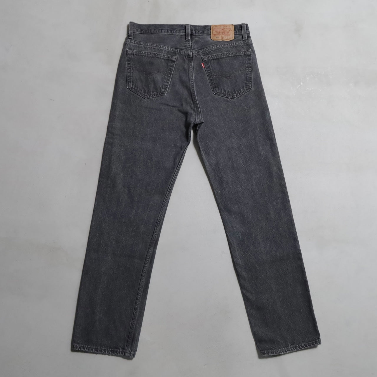 LEVI'S 501-0658 BLACK DENIM PANTS (W34L32/GOOD CONDITION)