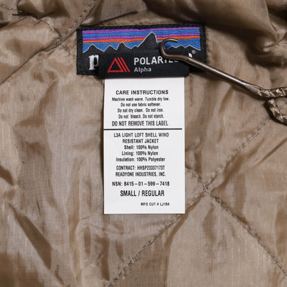 DEAD STOCK PATAGONIA MARS L3A LIGHT LOFT SHELL WIND RESISTANT JACKET (SMALL/REGULAR)