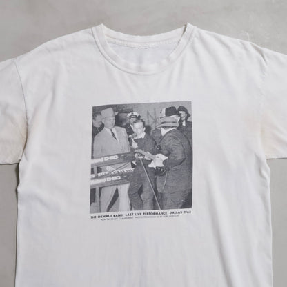 THE LEE HARVEY OSWALD BAND MUSIC T-SHIRT (GOOD USED CONDITION)