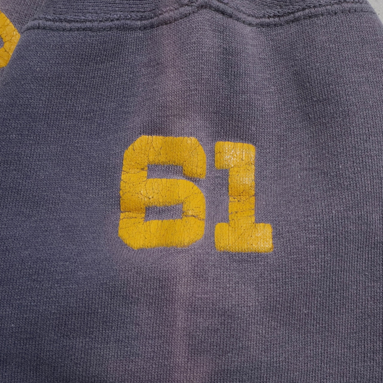 DUXBAK S/V 2-TONE SWEAT SHIRT (SUPER FADE/BIG SIZE/GOOD CONDITION)
