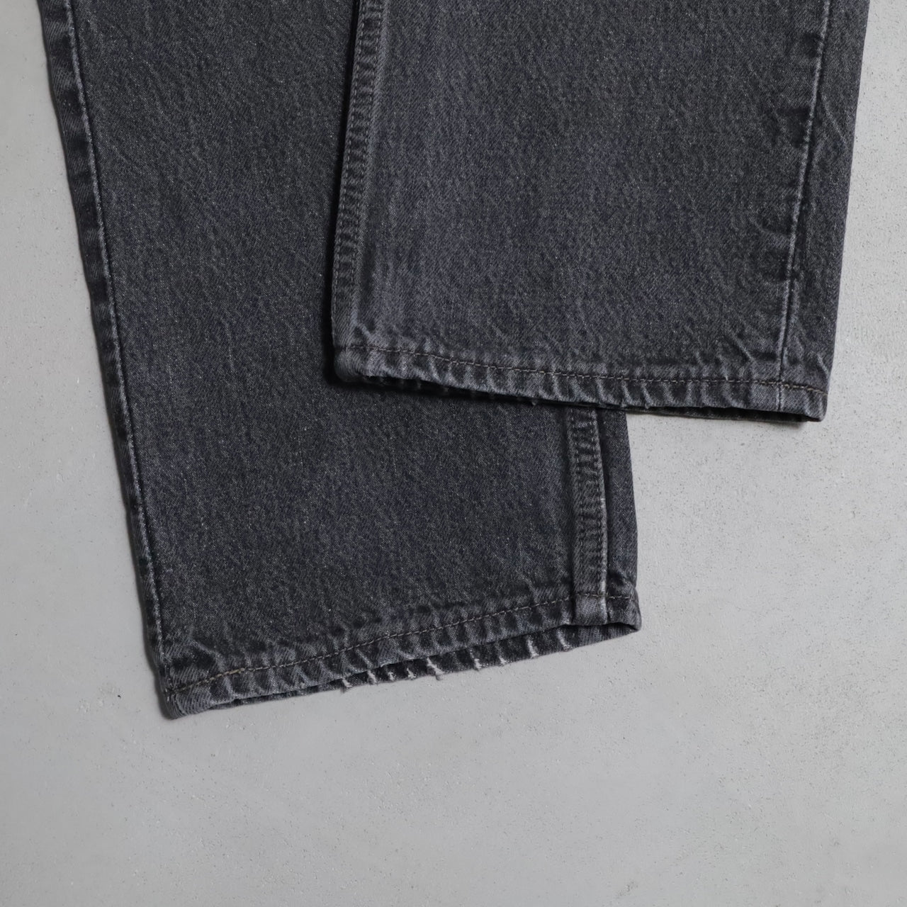 LEVI'S 501-0658 BLACK DENIM PANTS (W34L32/GOOD CONDITION)