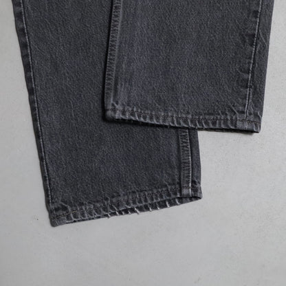 LEVI'S 501-0658 BLACK DENIM PANTS (W34L32/GOOD CONDITION)