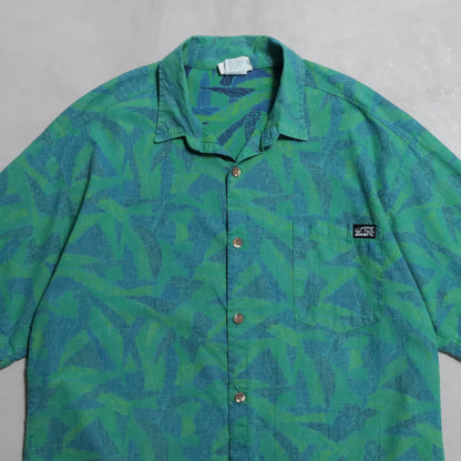 JIMMY'S ALL-OVER PATTERN S/S SHIRT (XLARGE/GOOD CONDITION)