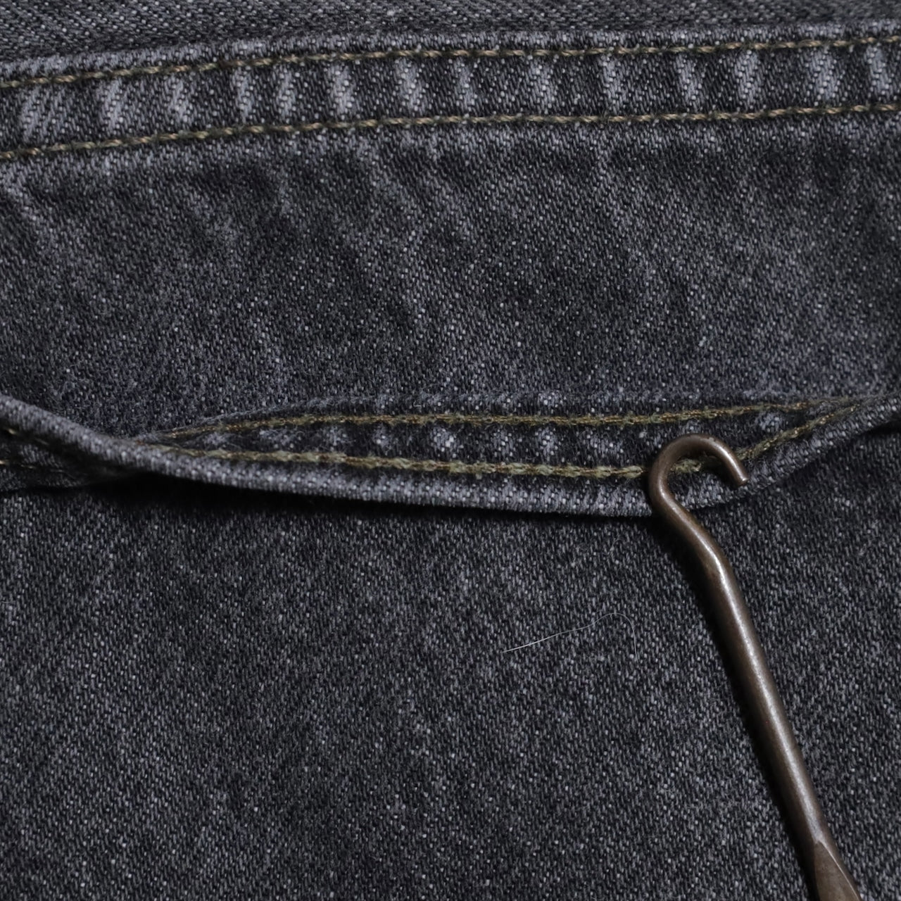 LEVI'S 501-0658 BLACK DENIM PANTS (W34L32/GOOD CONDITION)