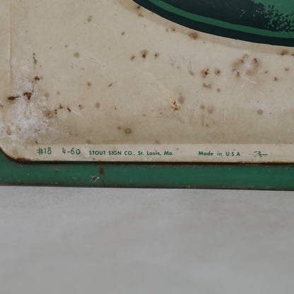 7UP BOTTLE LOGO ADVERTISING SIGN (GOOD CONDITION)