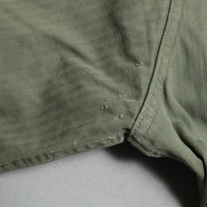 WWII USMC P-44 HBT UTILITY JACKET (TWO-TONE/VERY GOOD CONDITION)