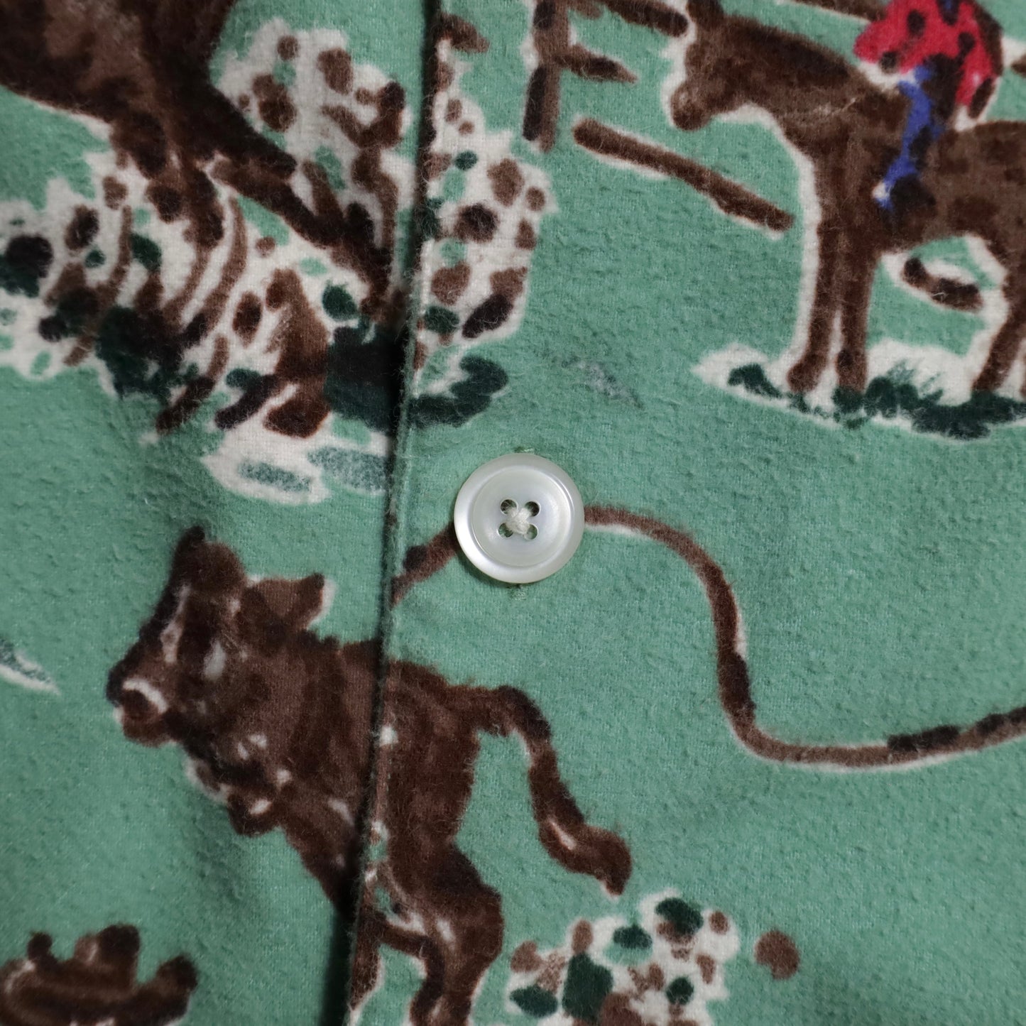 NICK&NORA WESTERN PATTERN PAJAMAS (XLARGE/VERY GOOD CONDITION)