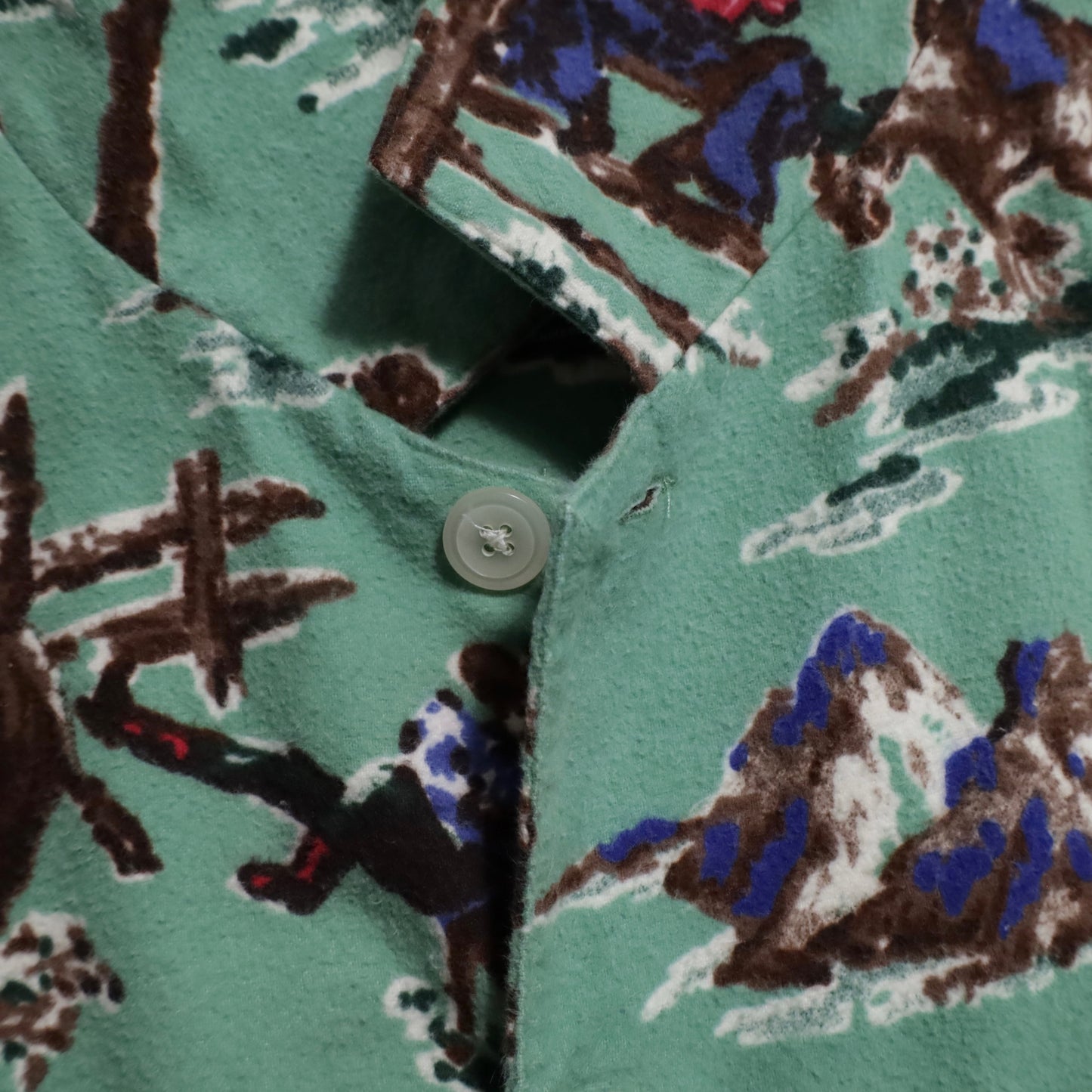 NICK&NORA WESTERN PATTERN PAJAMAS (XLARGE/VERY GOOD CONDITION)