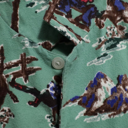 NICK&NORA WESTERN PATTERN PAJAMAS (XLARGE/VERY GOOD CONDITION)