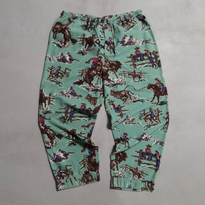 NICK&NORA WESTERN PATTERN PAJAMAS (XLARGE/VERY GOOD CONDITION)