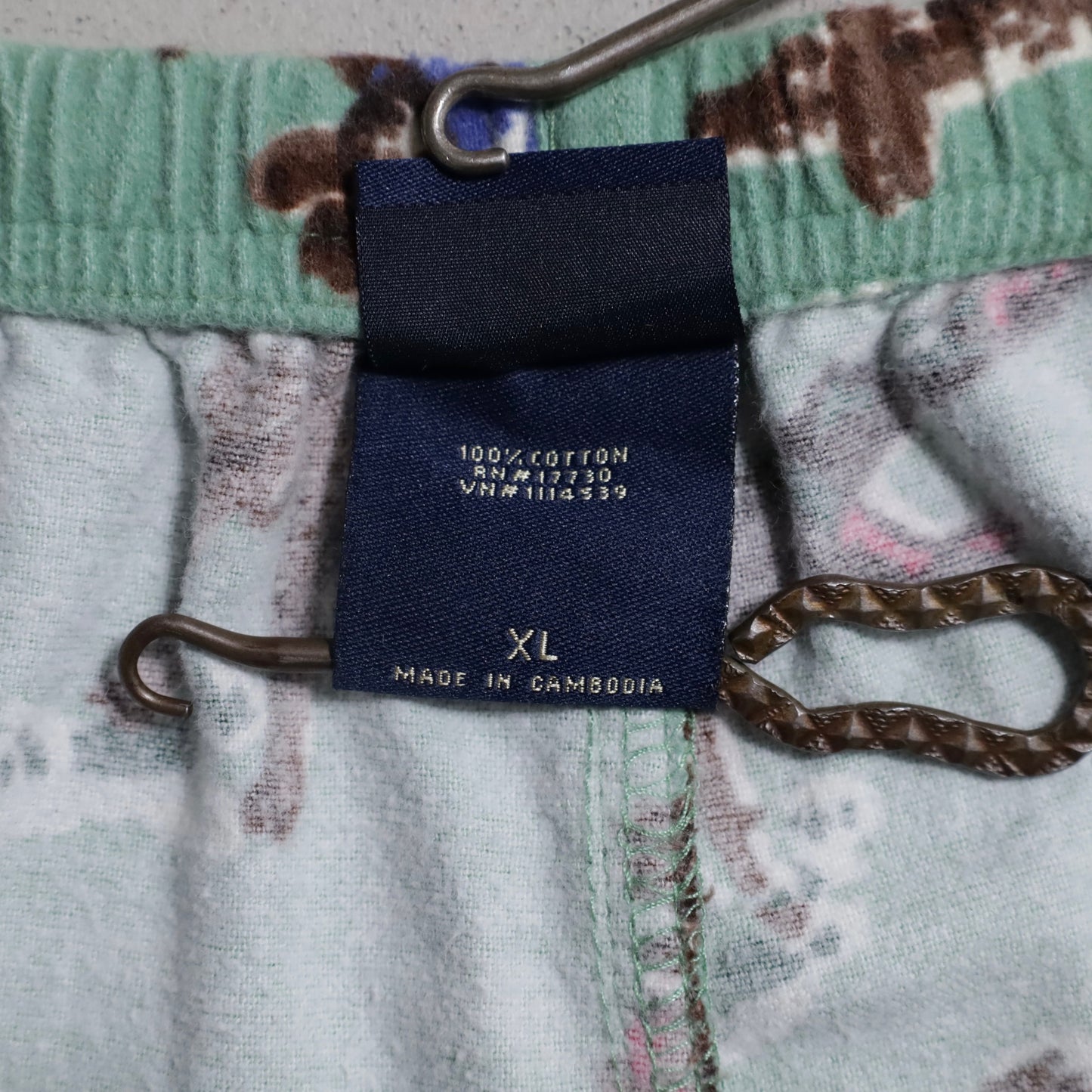 NICK&NORA WESTERN PATTERN PAJAMAS (XLARGE/VERY GOOD CONDITION)