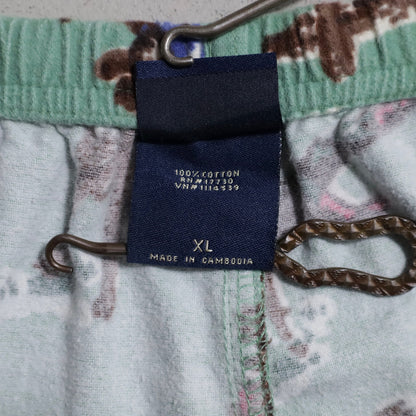 NICK&NORA WESTERN PATTERN PAJAMAS (XLARGE/VERY GOOD CONDITION)