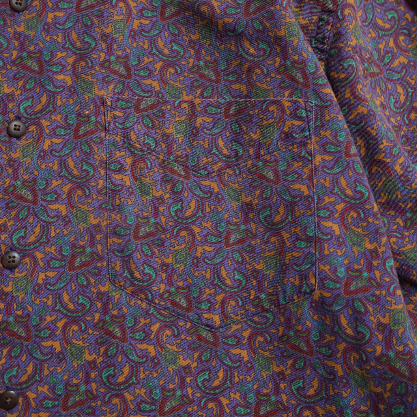 GAP PAISLEY PATTERN B.D. SHIRT (MEDIUM/GOOD CONDITION)